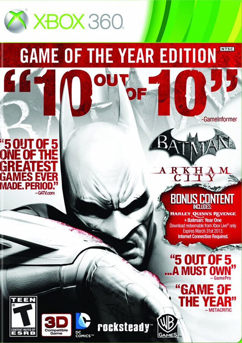 Batman: Arkham City [Game of the Year]