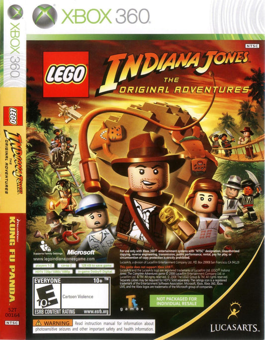 LEGO Indiana Jones and Kung Fu Panda Combo